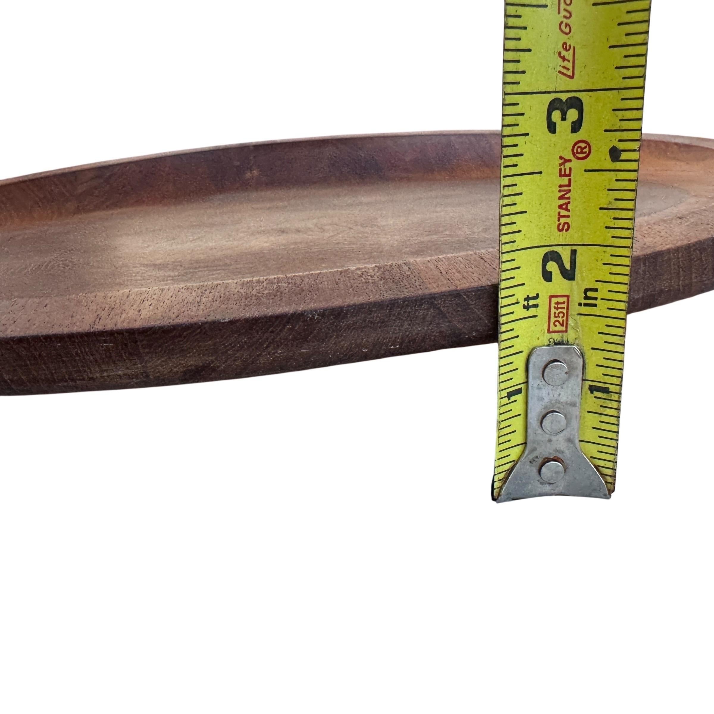 Vintage Danish Dansk Teakholz Schneidebrett Tablett Platte von Jens H. Quistgaard (Moderne der Mitte des Jahrhunderts) im Angebot