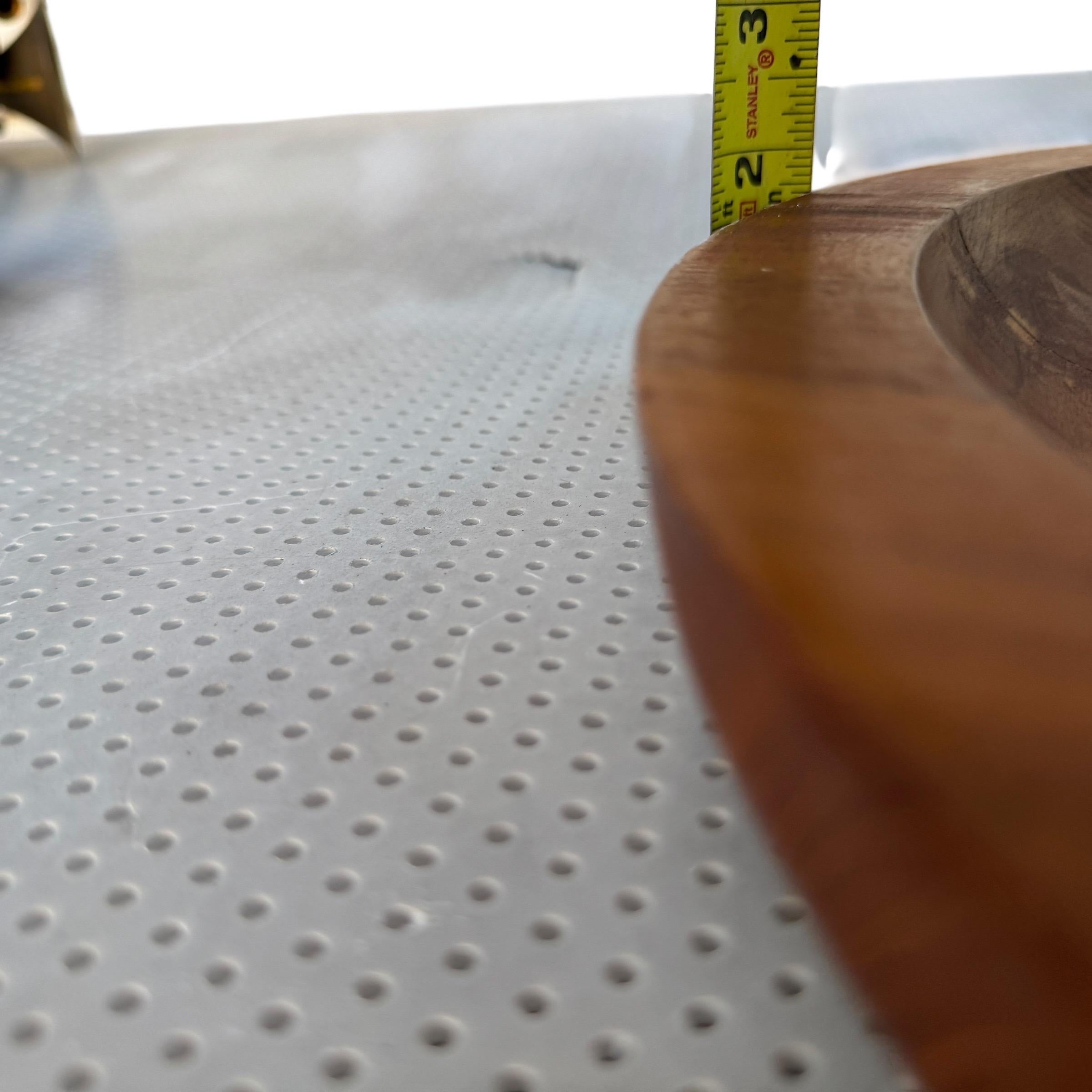 Vintage Danish Dansk Teakholz Schneidebrett Tablett Platte von Jens H. Quistgaard (Holzarbeit) im Angebot