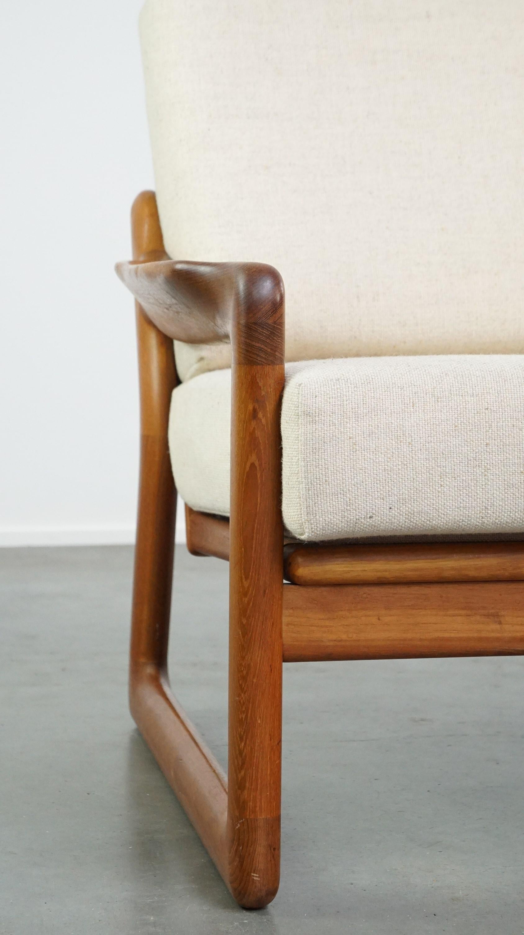 2-Sitzer-Sofa im dänischen Design aus den 1960er Jahren von Arne Wahl für Komfort im Angebot 8
