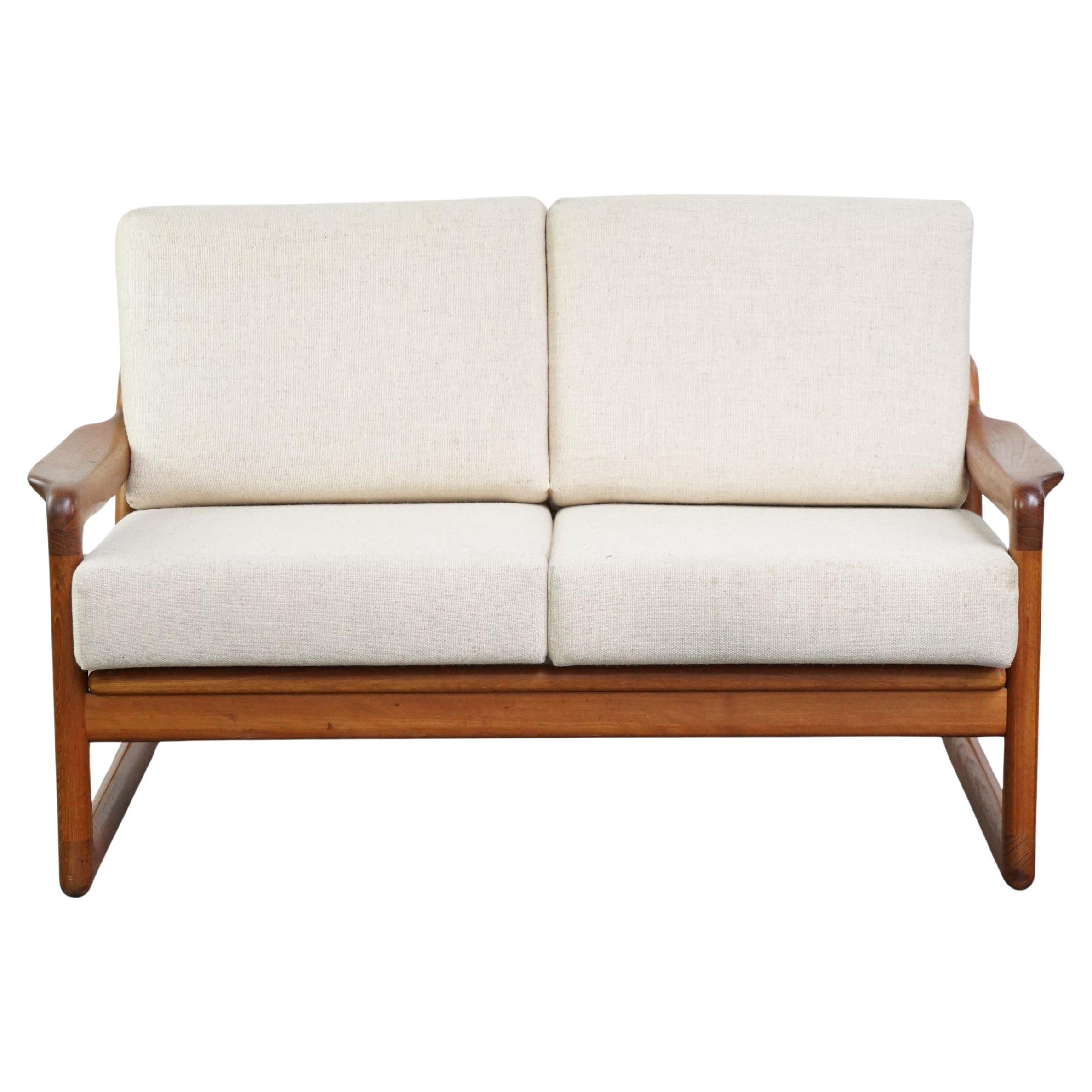 Vintage Danish design 2-seater sofa from the 1960s by Arne Wahl for Komfort