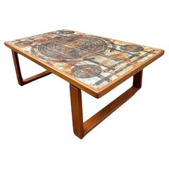 Vintage Danish design brutalist table. OxArt 79. Vintage Ox Art 79 coffee table