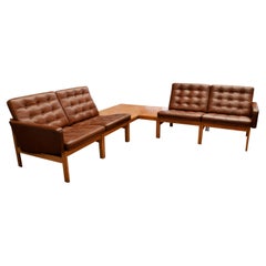 Vintage Danish Design Ole Gjerlov Knudsen & Torben Lind Modular Sofa Set