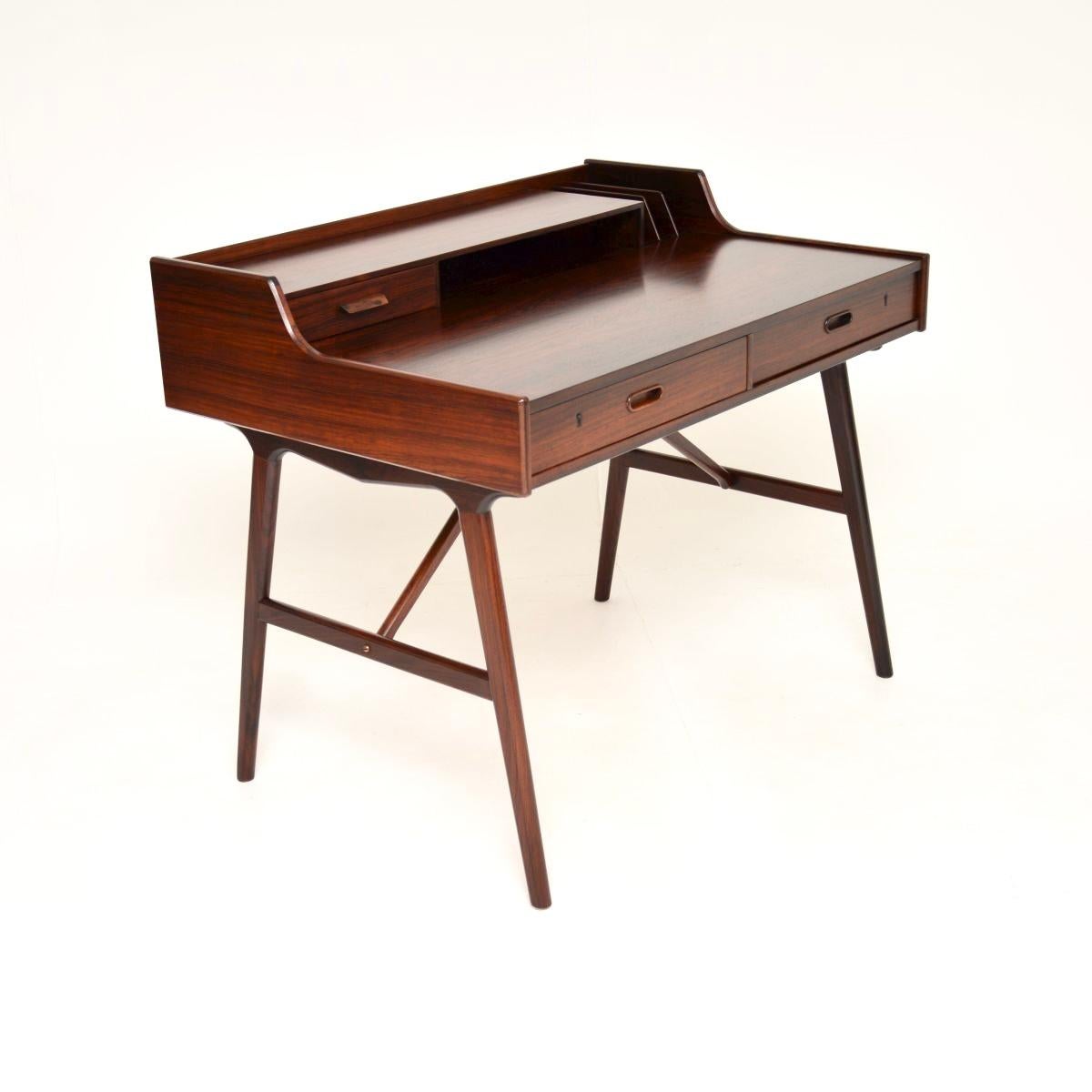 Mid-Century moderno Scrivania danese vintage di Arne Wahl Iversen in vendita