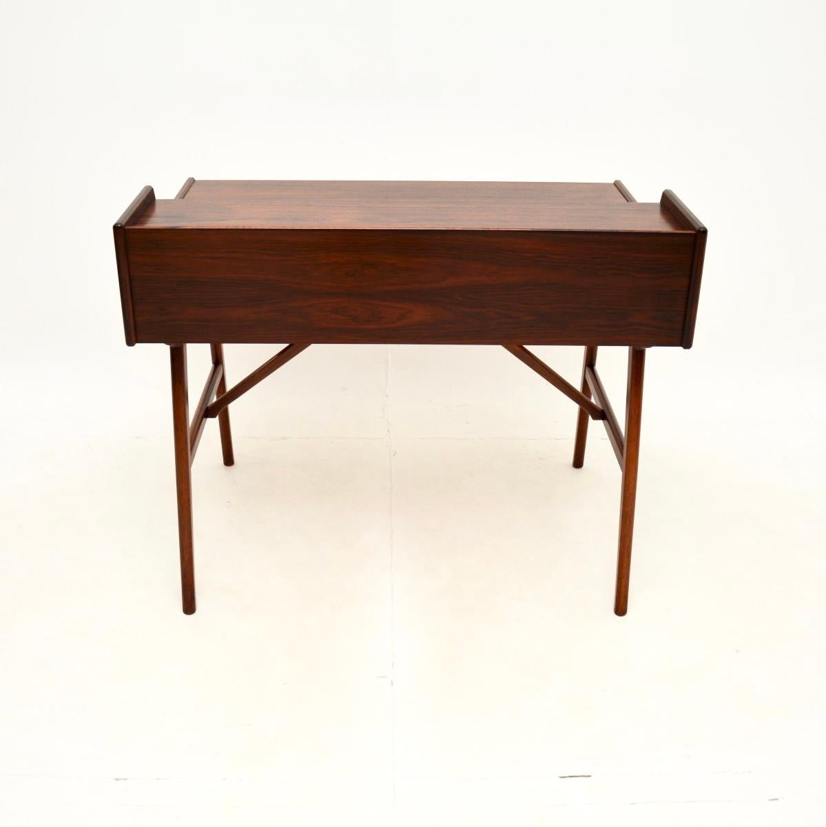Vintage Danish Desk by Arne Wahl Iversen For Sale 1