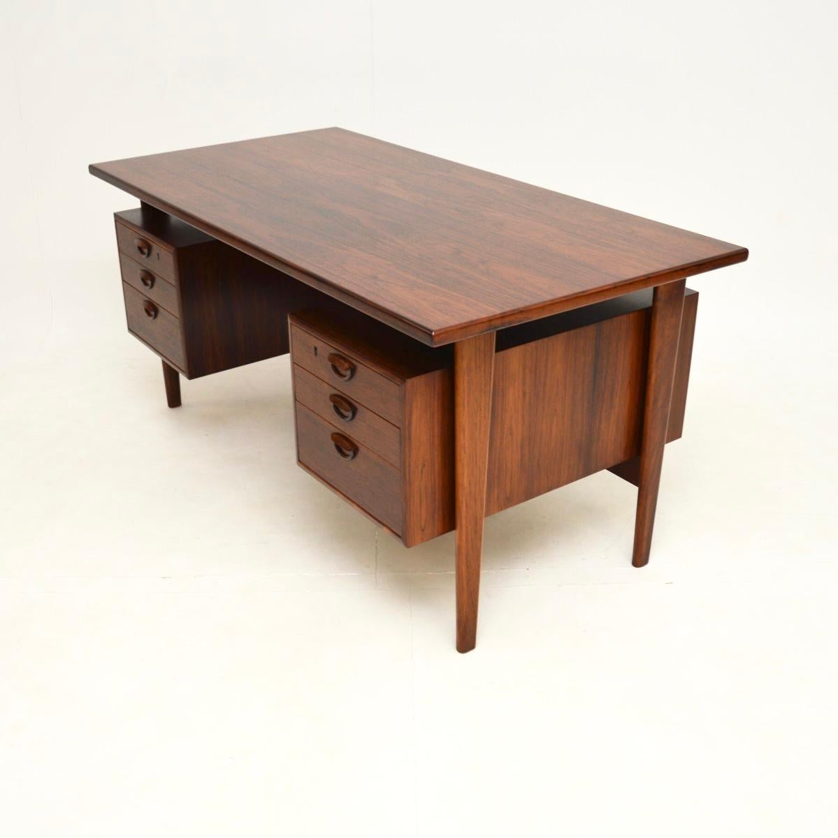 Mid-20th Century Vintage Danish Desk by Kai Kristiansen