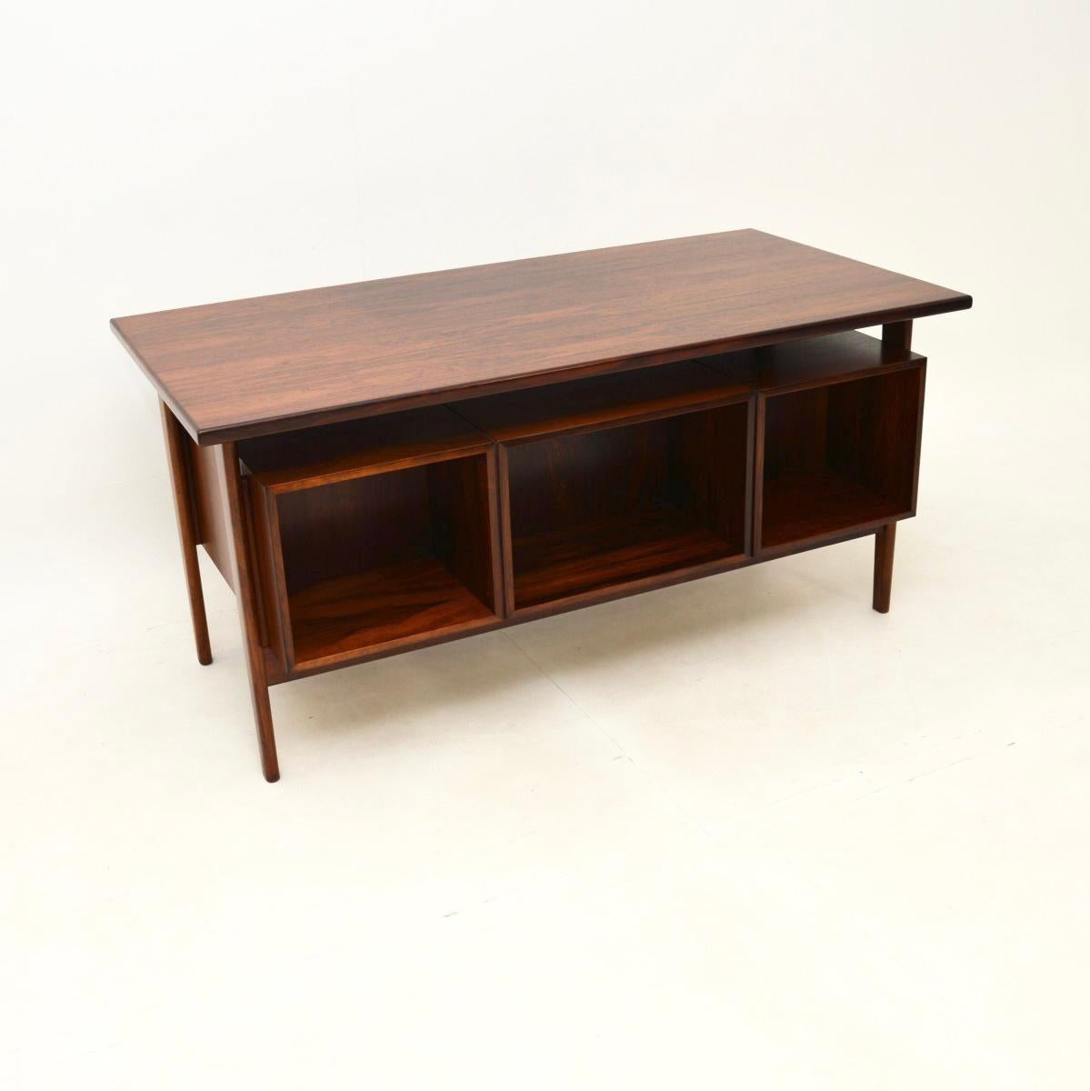 Wood Vintage Danish Desk by Kai Kristiansen