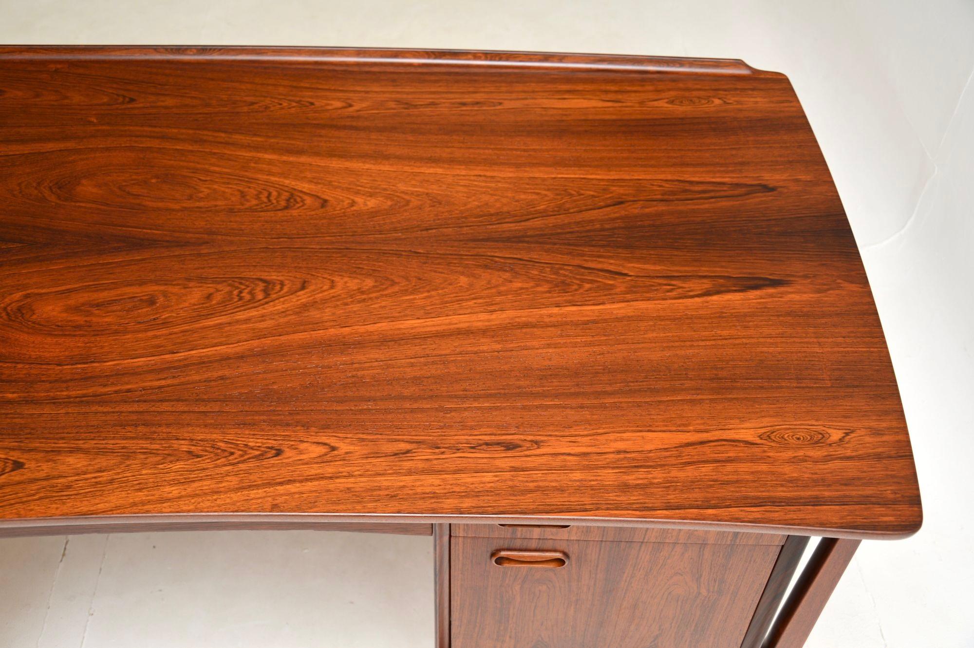 Vintage Danish Desk by Svend Aage Madsen for HP Hansen 2