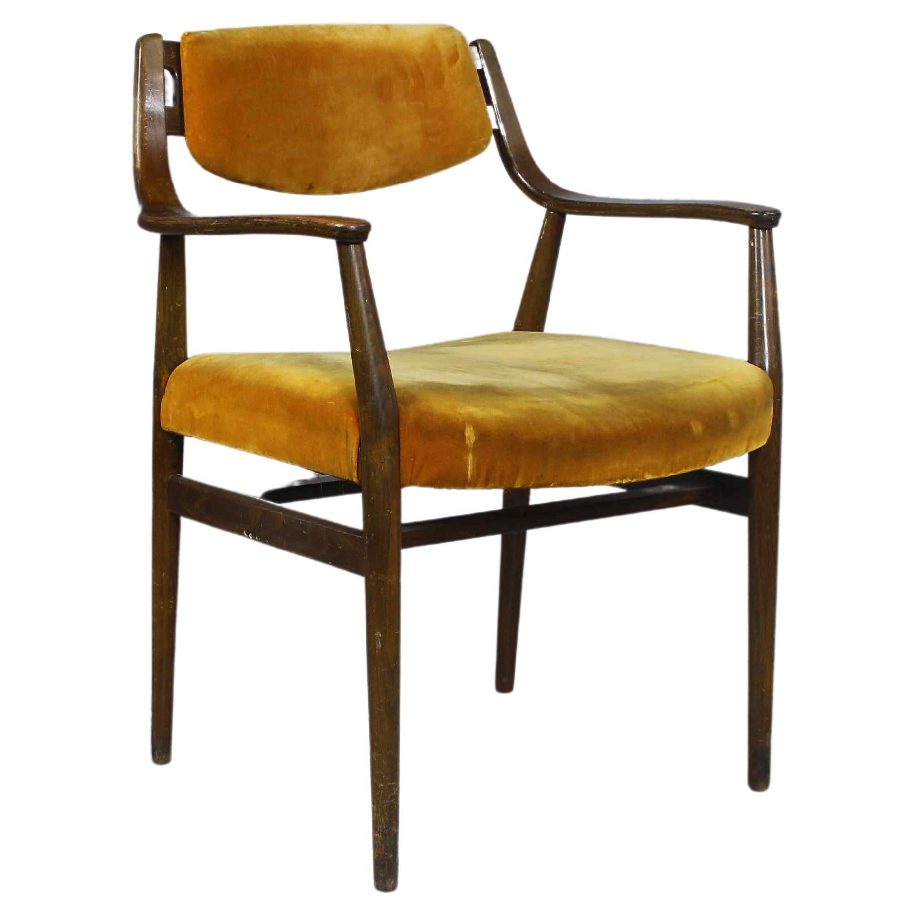 Vintage Danish Desk Chair, 1960s For Sale