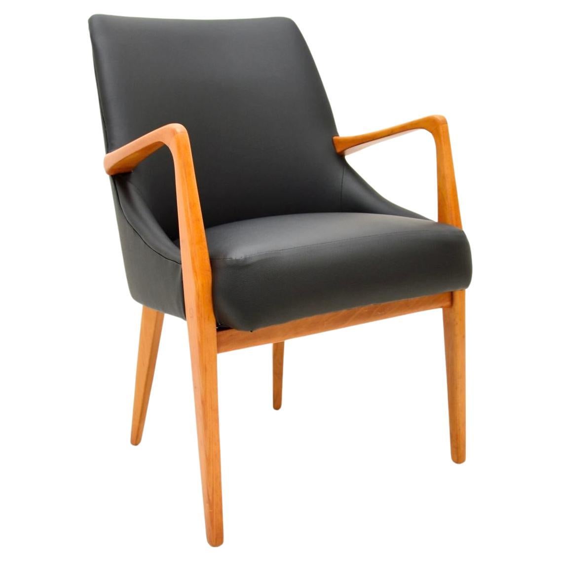 Chaise de bureau / fauteuil vintage danois en vente