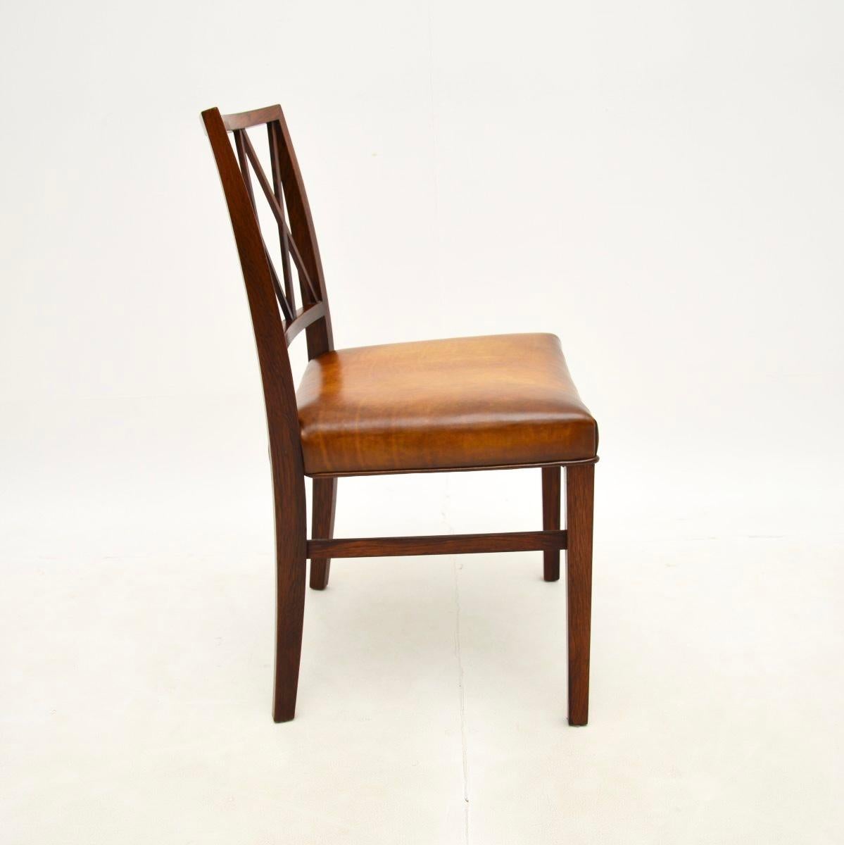 Mid-Century Modern Vintage Danish Desk Chair by Ole Wanscher For Sale