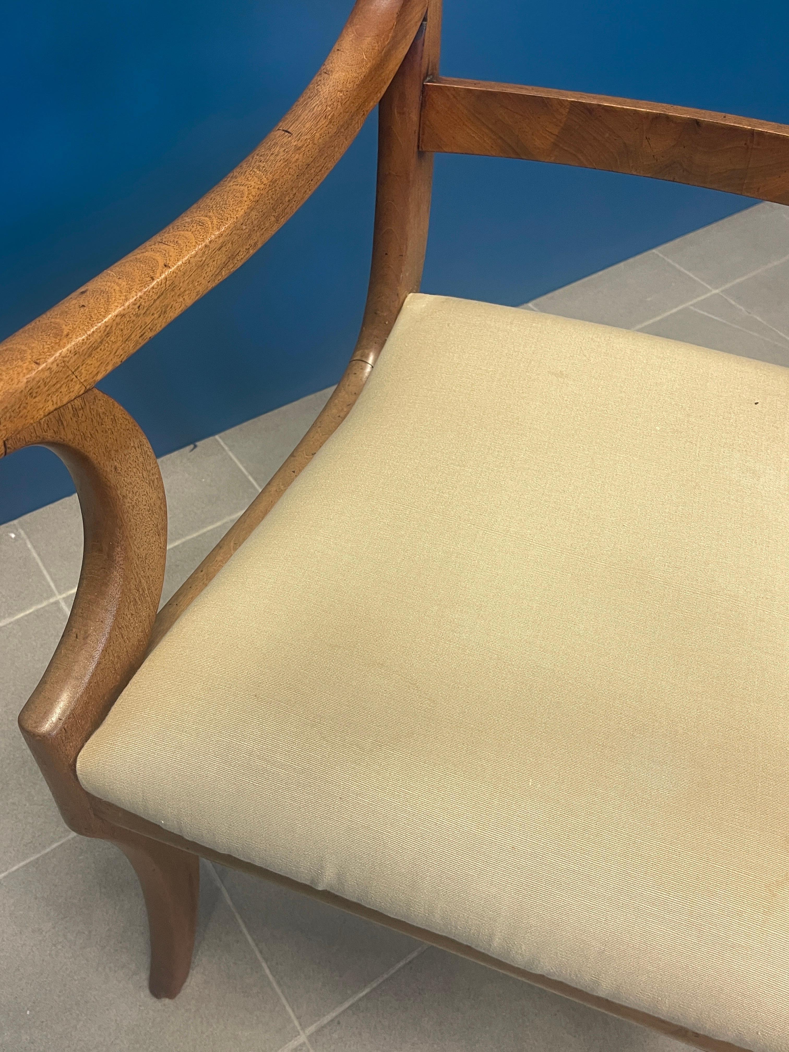 Silla de escritorio danesa del siglo XIX. Girst comprado en Dublín, como se ve en la etiqueta debajo de la silla
