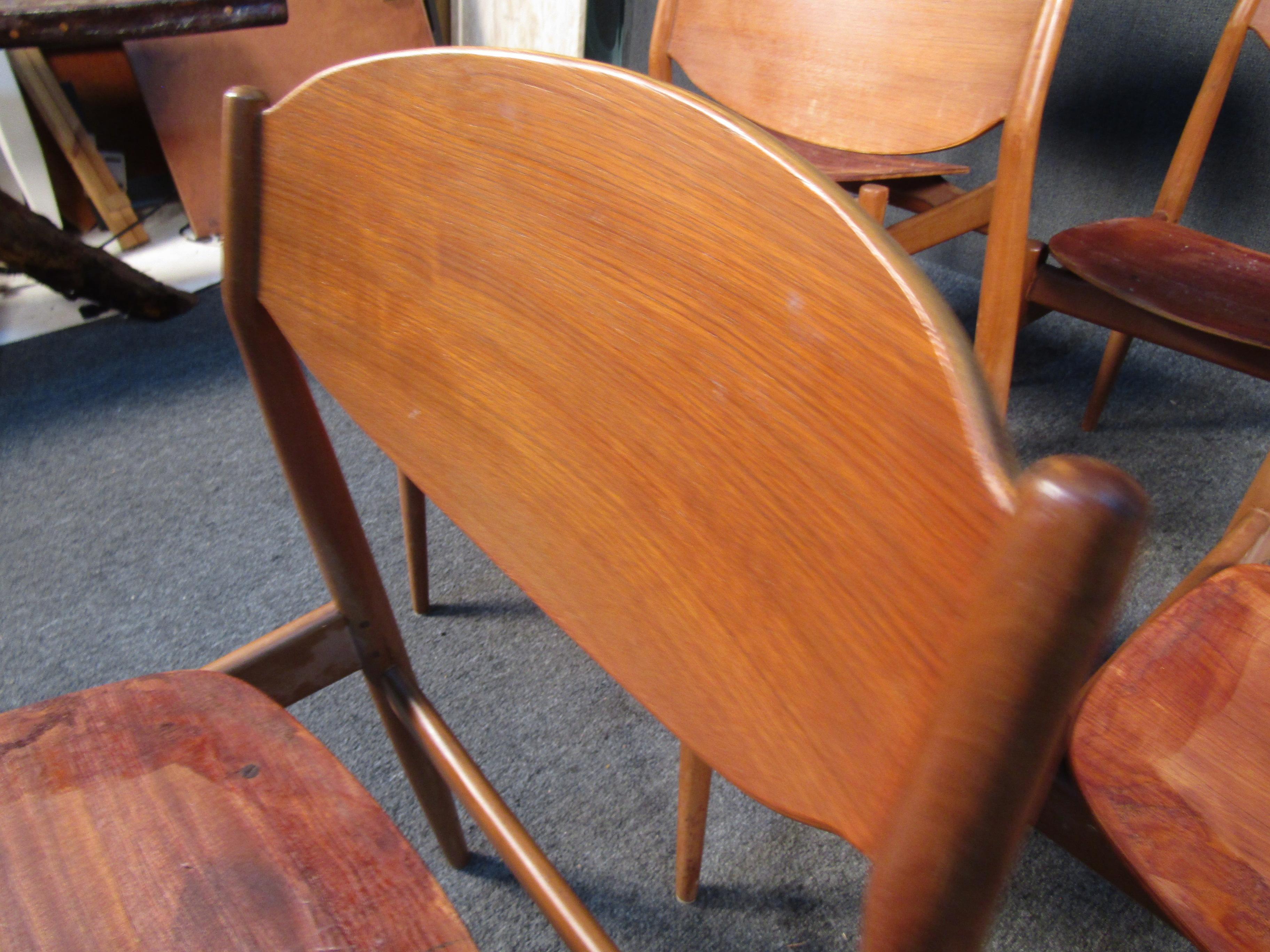 Vintage Danish Dining Chairs 1