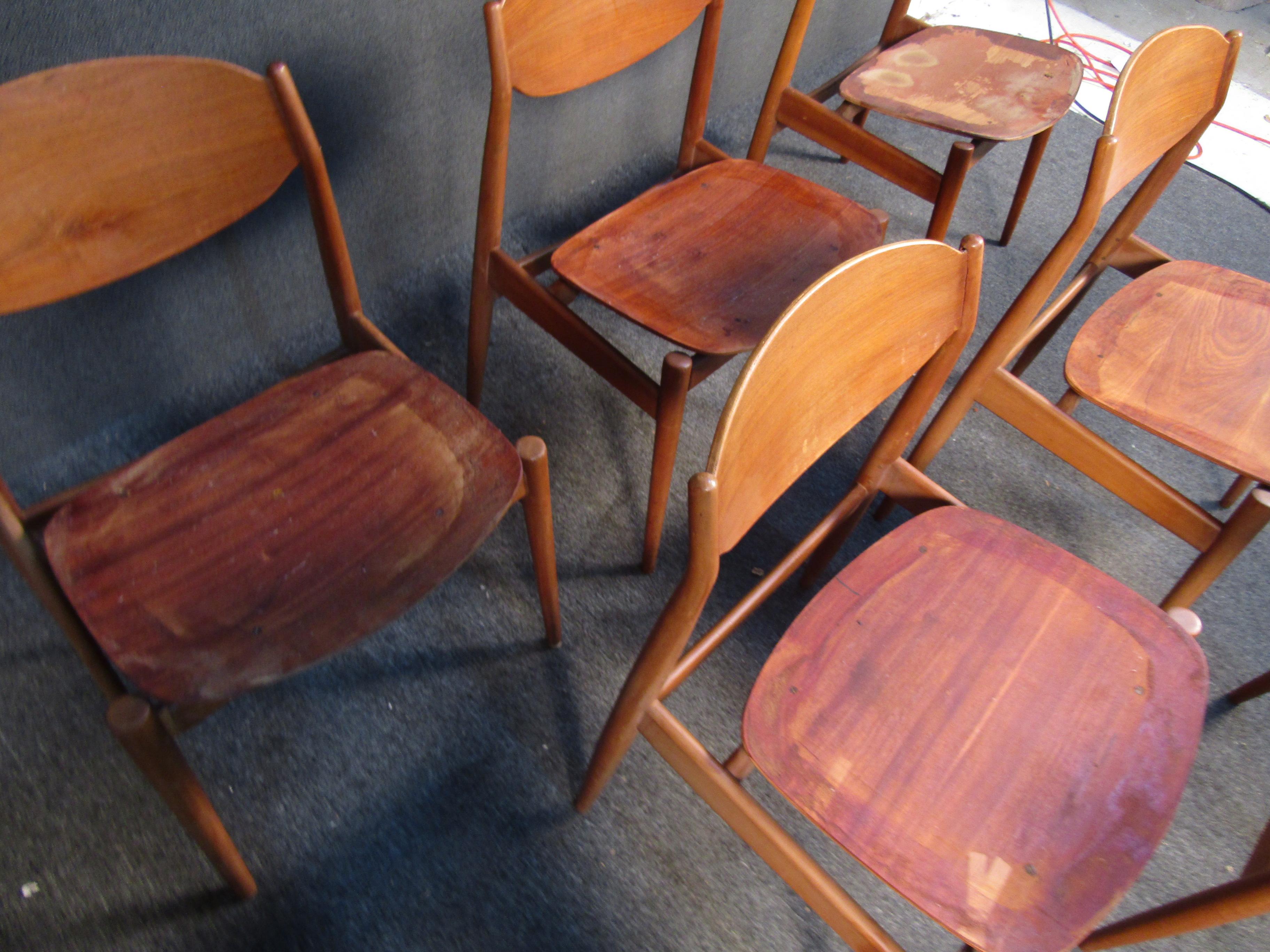 Vintage Danish Dining Chairs 2