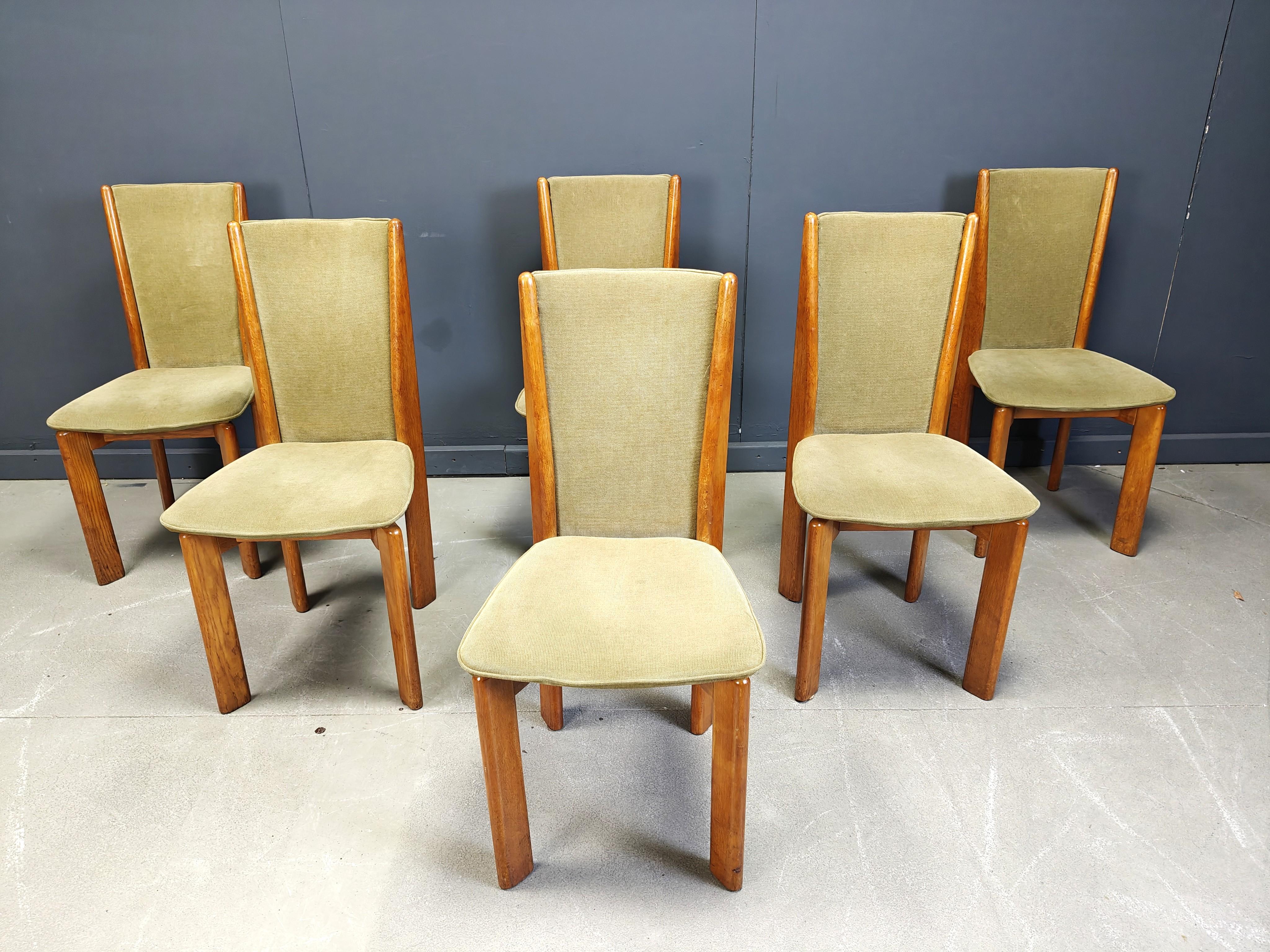 Vintage dänische Esszimmerstühle, Satz von 6 - 1970er im Angebot 4