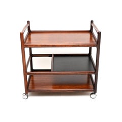 Vintage Danish Drinks Trolley by Henning Korch for Silkeborg