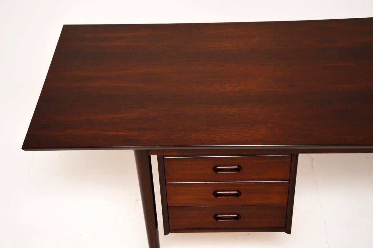 Vintage Danish Drop Leaf Desk For Sale 4