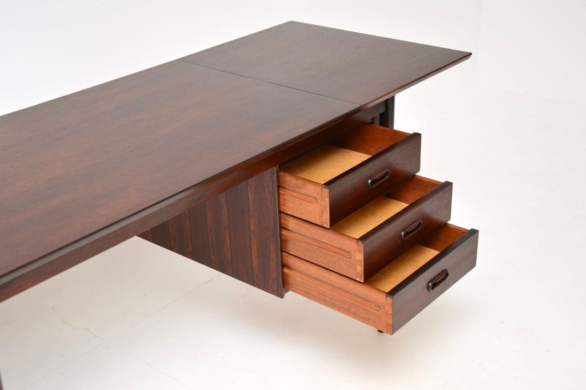 Vintage Danish Drop Leaf Desk For Sale 6
