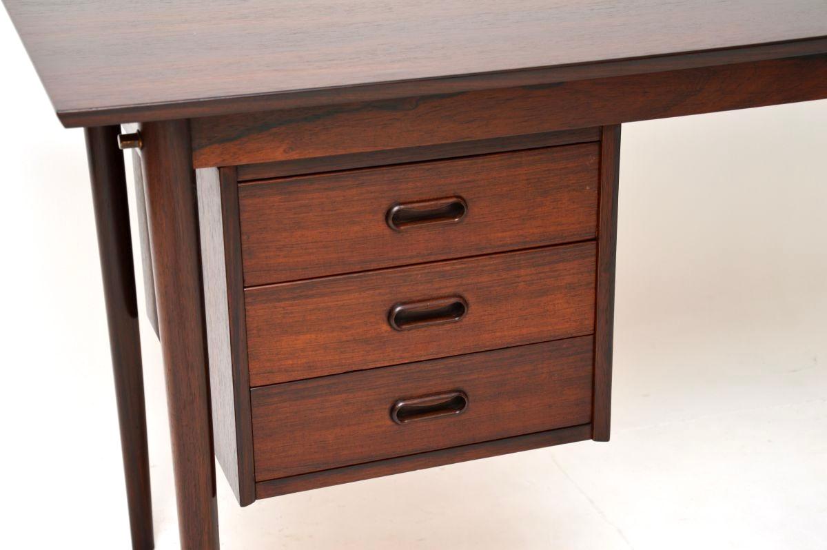 Vintage Danish Drop Leaf Desk For Sale 3