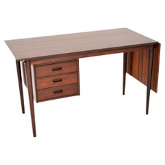 Vintage Danish Drop Leaf Desk