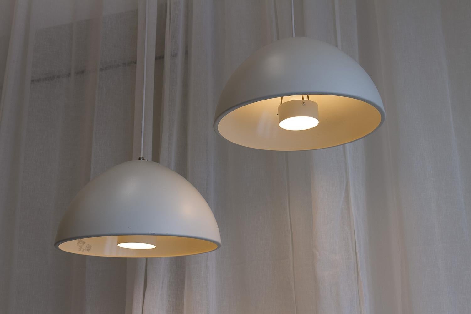 Alluminio Lampade a sospensione danese vintage 