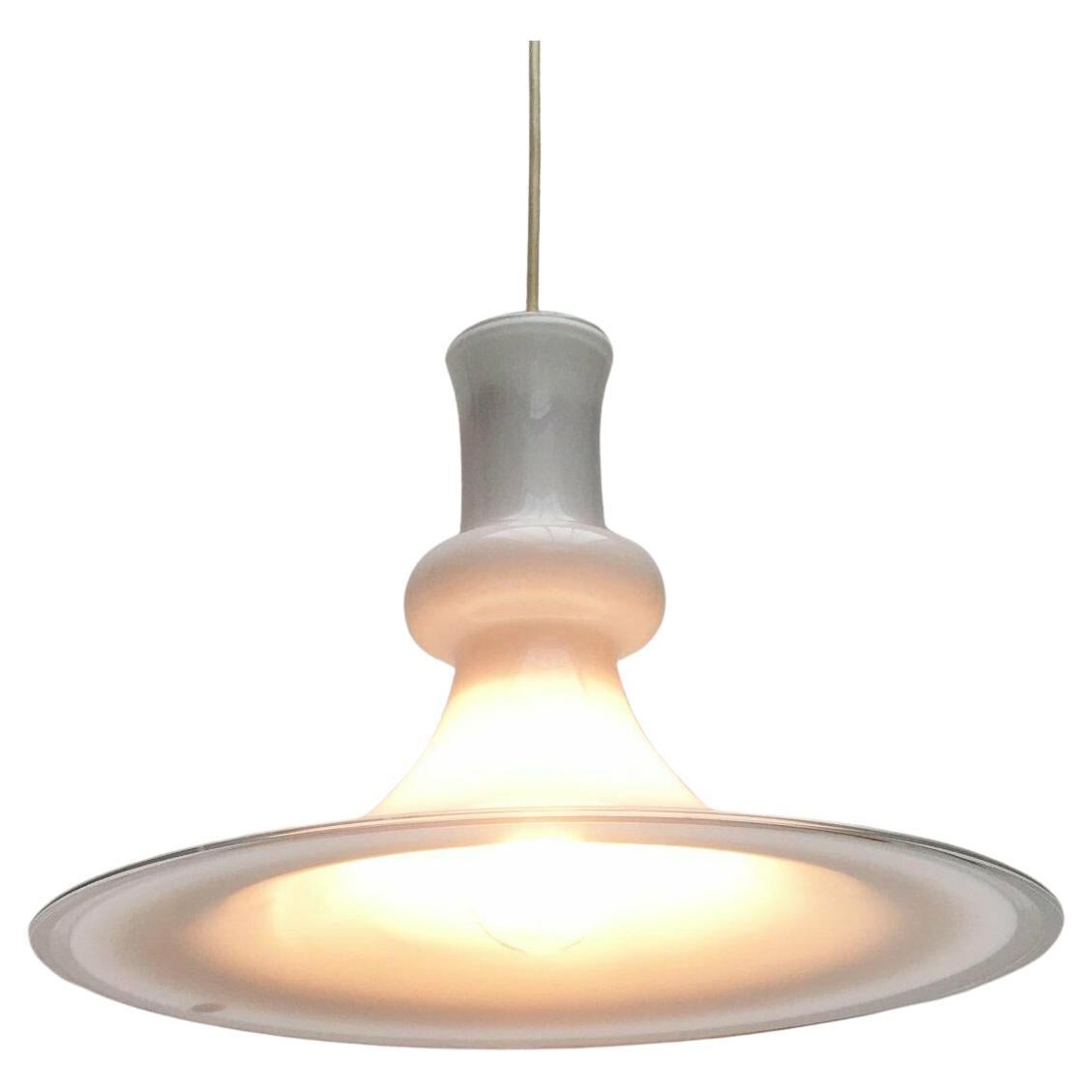 Vintage Danish Etude Glass Pendant Lamp Michael Bang Royal Copenhagen Holmegaard im Angebot