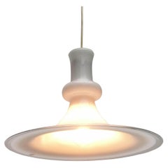 Vintage Danish Etude Glass Pendant Lamp Michael Bang Royal Copenhagen Holmegaard