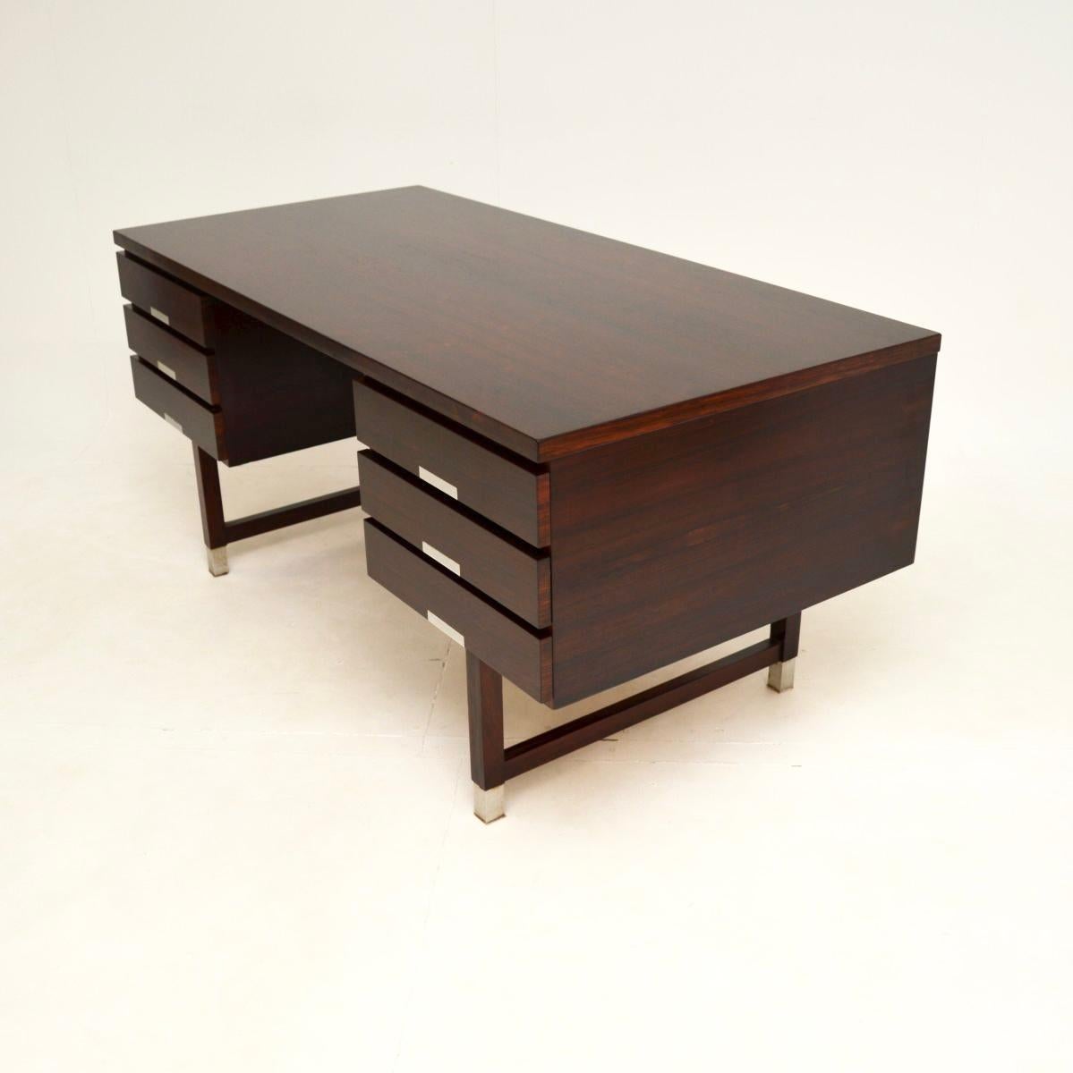 Mid-20th Century Vintage Danish Executive Desk Model EP401 by Ejgil Petersen Mobelfabrik