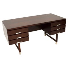 Vintage Danish Executive Desk Model EP401 by Ejgil Petersen Mobelfabrik