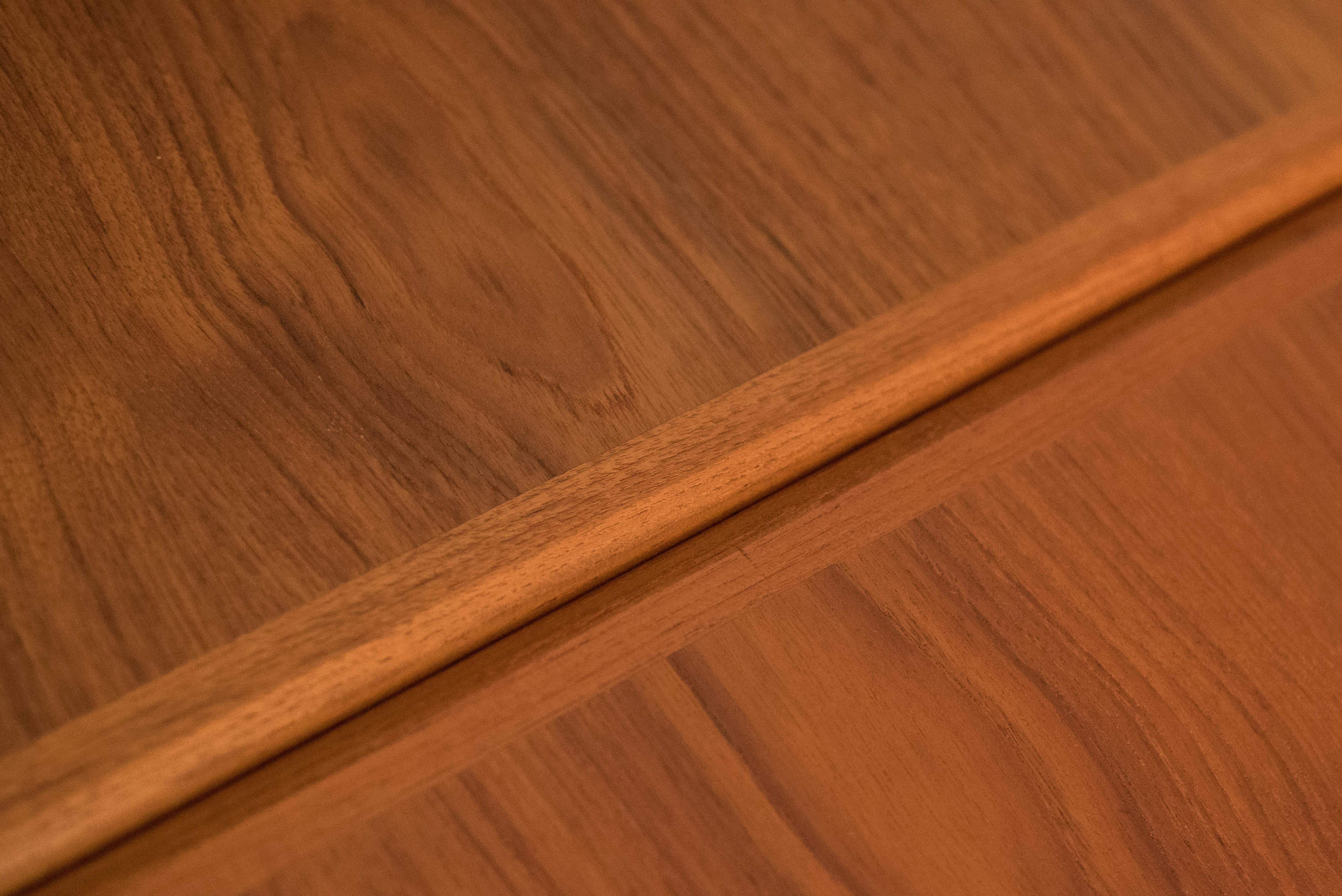 Vintage Danish Expandable Teak Dining Table 6