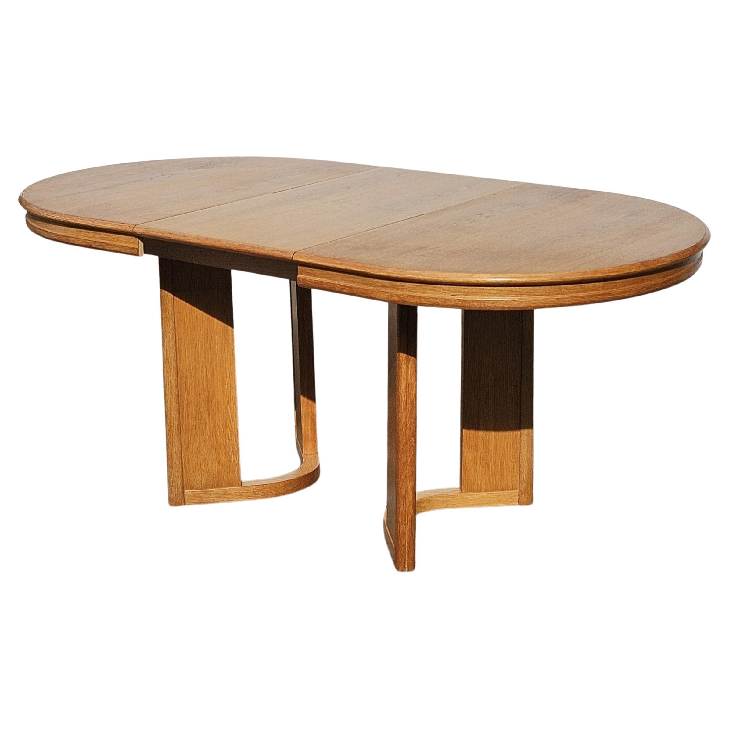 Vintage Danish extendable Dining Table-Postmodern Dining Table - 80s For Sale