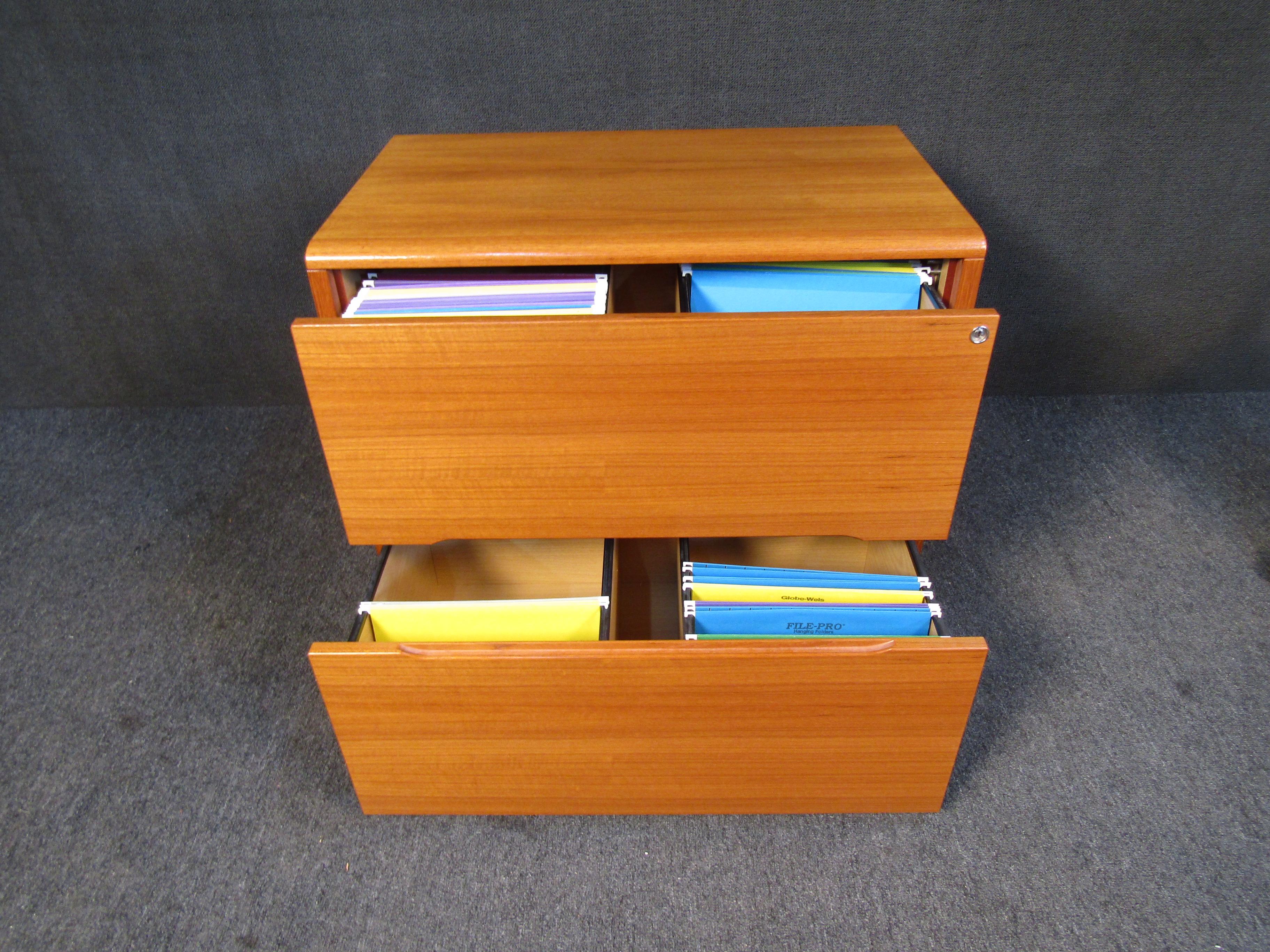 Vintage Danish Filing Cabinet 6