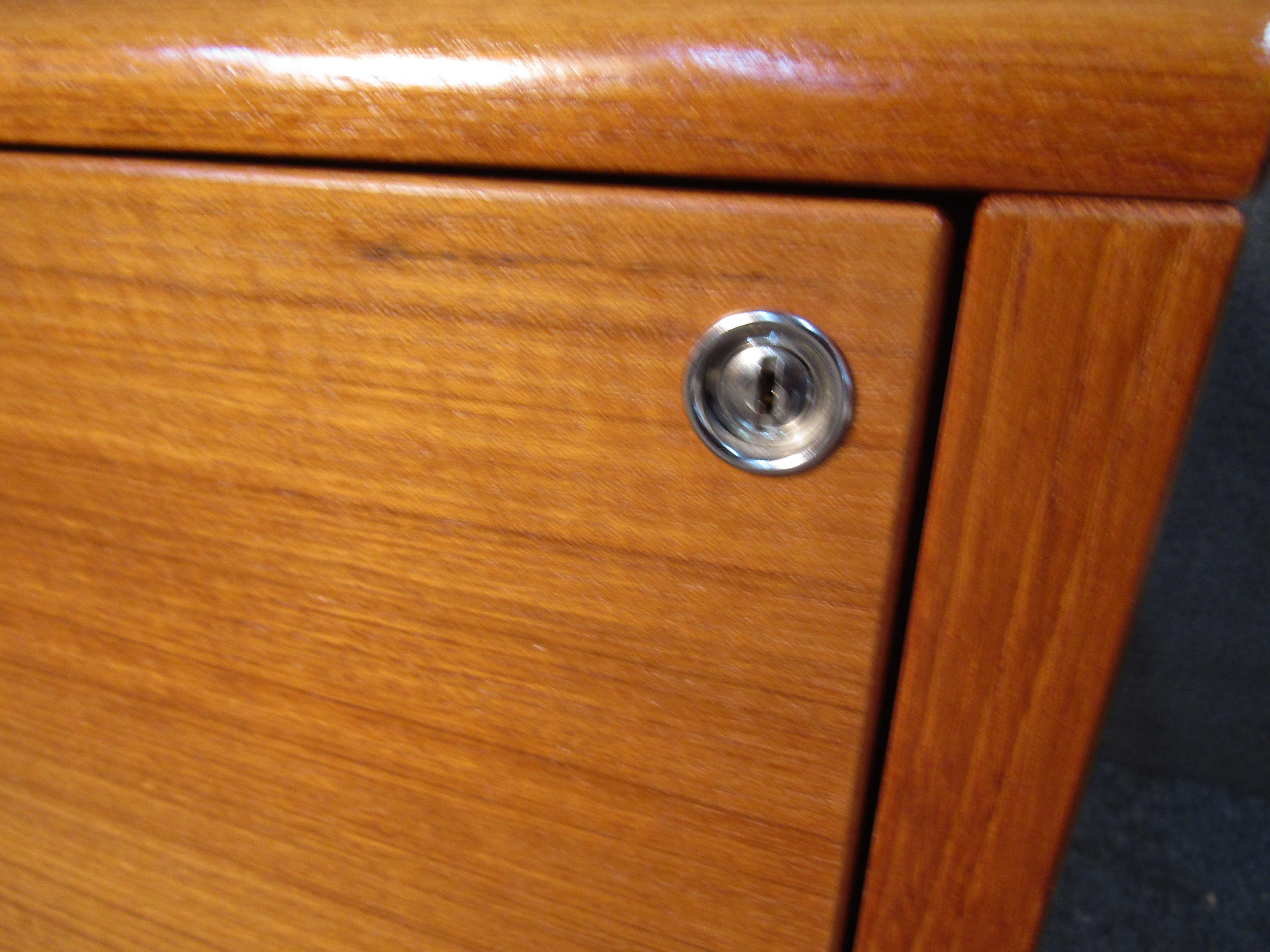 Vintage Danish Filing Cabinet 1