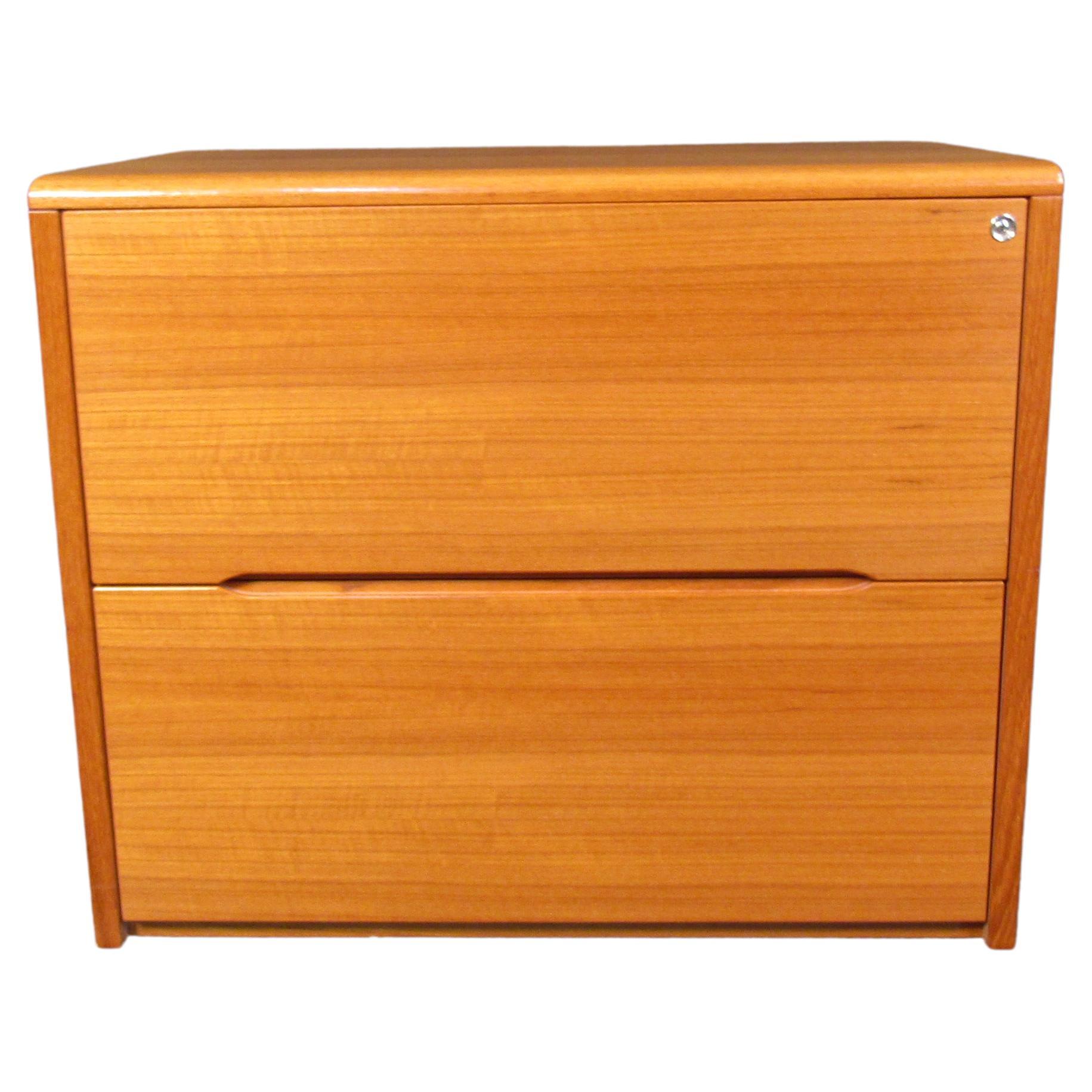 Vintage Danish Filing Cabinet