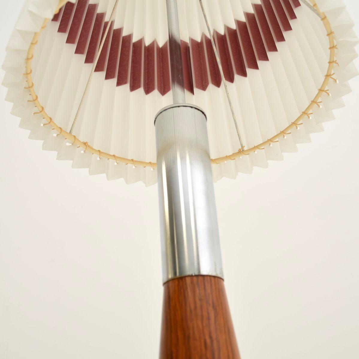Chrome Vintage Danish Floor Lamp
