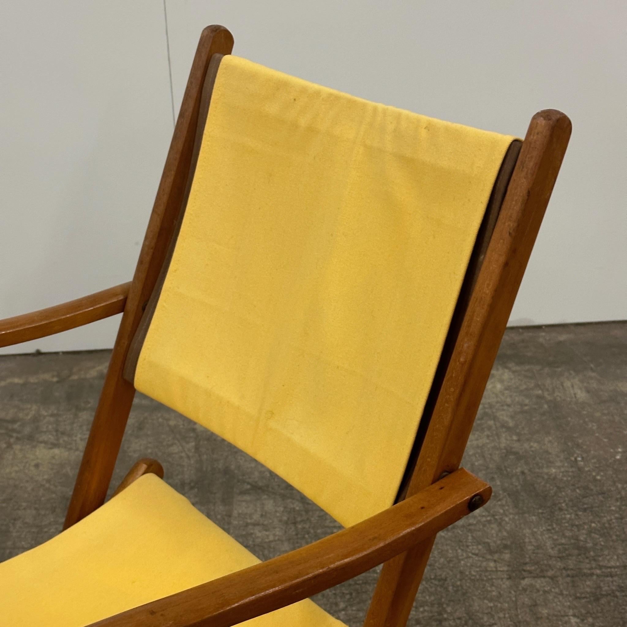 Dänischer klappbarer Vintage-Stuhl von Torck (Moderne der Mitte des Jahrhunderts)