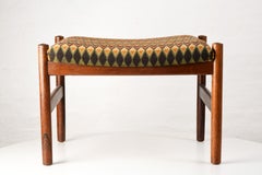 Vintage dänische Fußstütze oder Ottomane, entworfen von Hugo Frandsen in den 60'