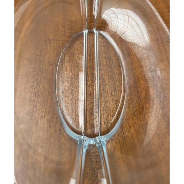 Dänische Vintage-Glasschale aus Holmegaard, 1970er Jahre im Angebot 6