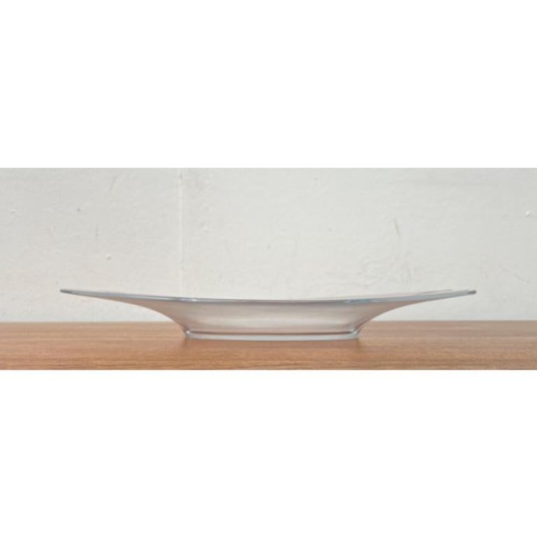 Dänische Vintage-Glasschale aus Holmegaard, 1970er Jahre (20. Jahrhundert) im Angebot