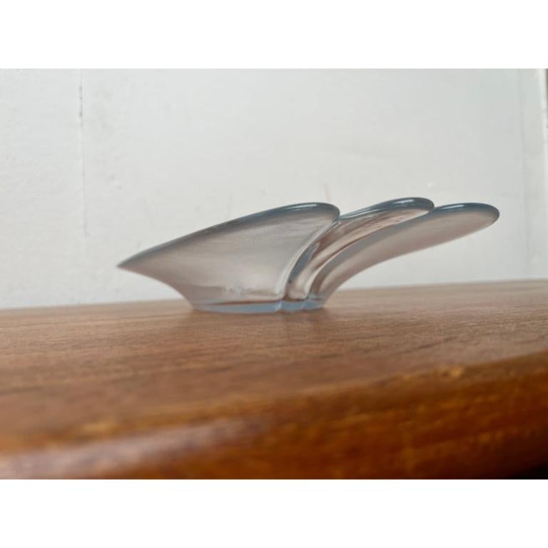 Dänische Vintage-Glasschale aus Holmegaard, 1970er Jahre im Angebot 1