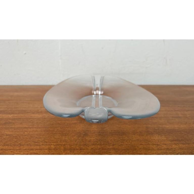 Dänische Vintage-Glasschale aus Holmegaard, 1970er Jahre im Angebot 3