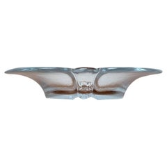 Bol en verre danois vintage de Holmegaard, 1970