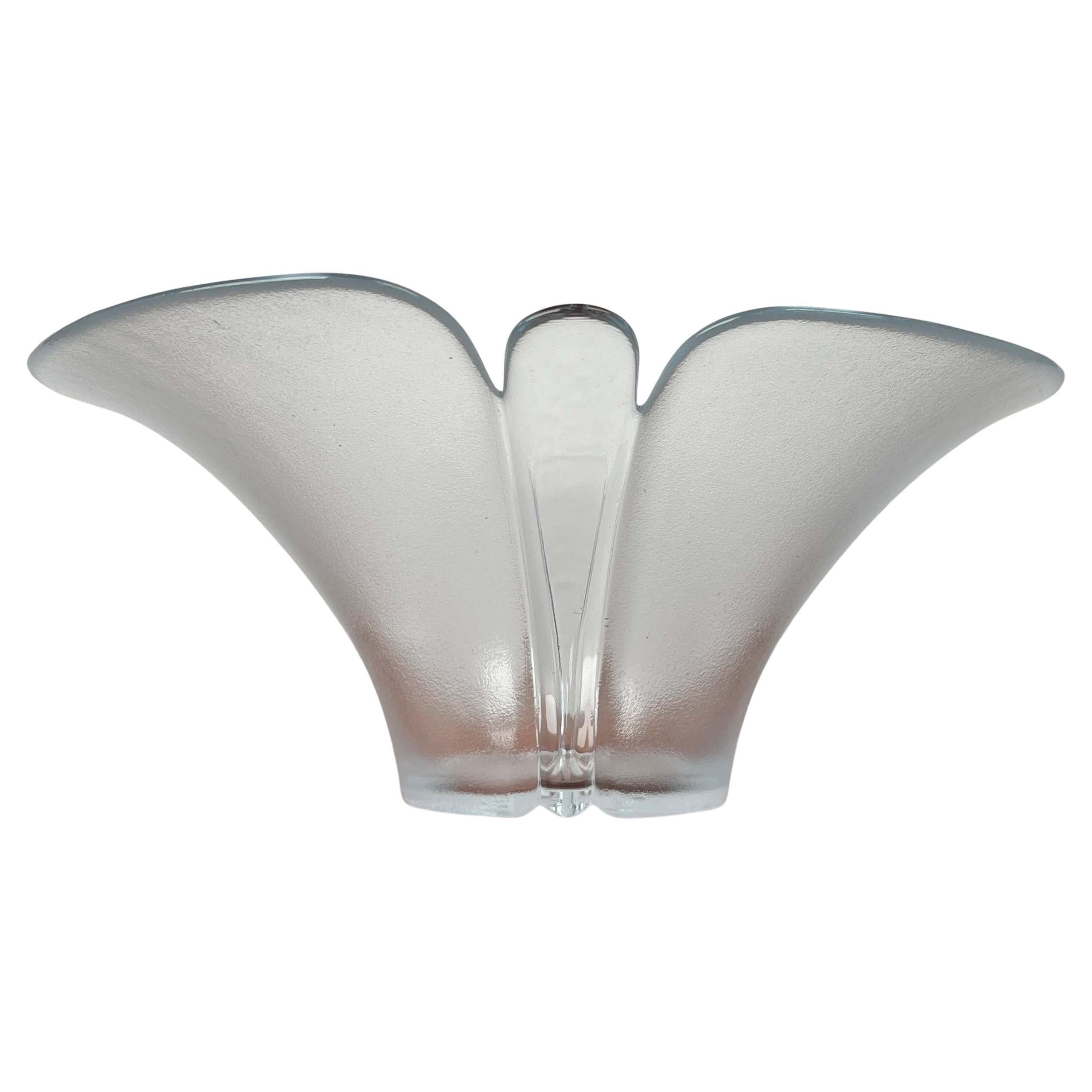 Vintage Danish Glass Bowl from Holmegaard, 1970s