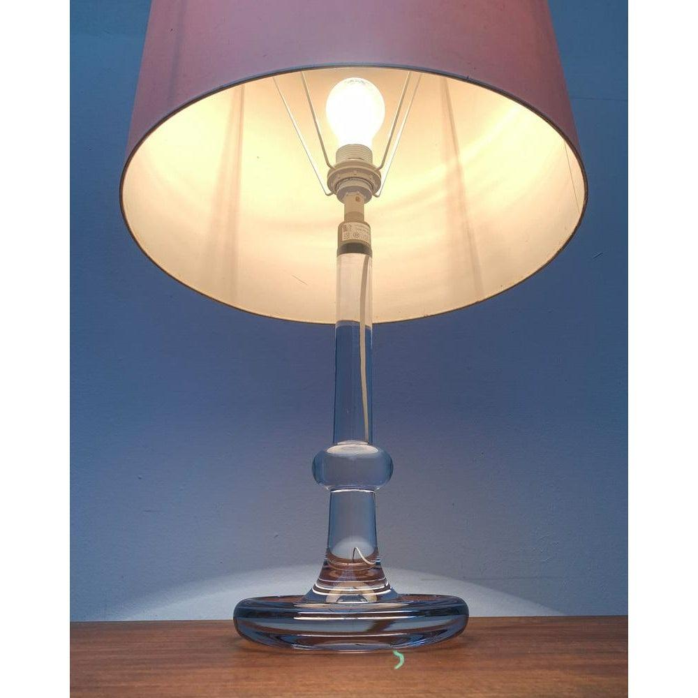 Métal Lampe de table palais danoise vintage en verre par Michael Bang pour Holmegaard, 1970 en vente
