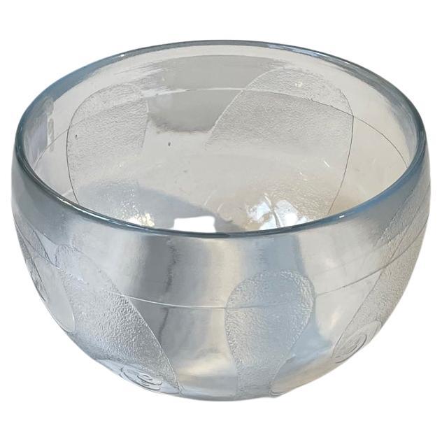 Bol « Glass-tronomy » danois vintage de Michael Bang pour Holmegaard, 1970 en vente