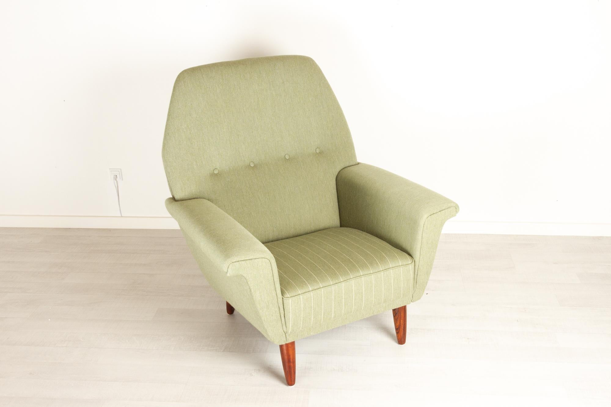 Vintage Danish Highback Lounge Chair by G. Thams for Vejen, 1960s 7