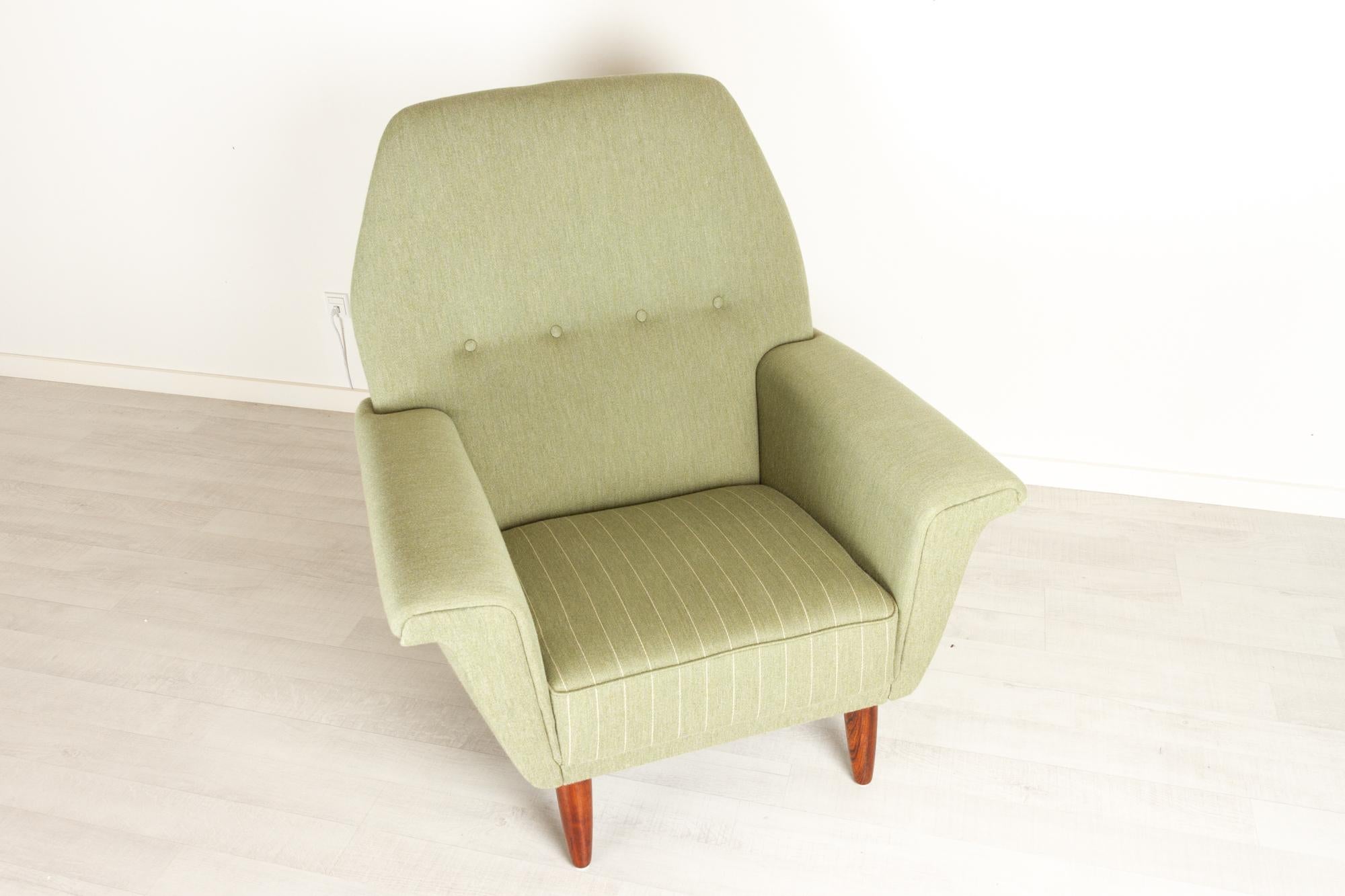 Vintage Danish Highback Lounge Chair by G. Thams for Vejen, 1960s 8