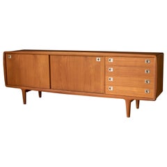 Vintage Danish H.P. Hansen Teak Sideboard Credenza