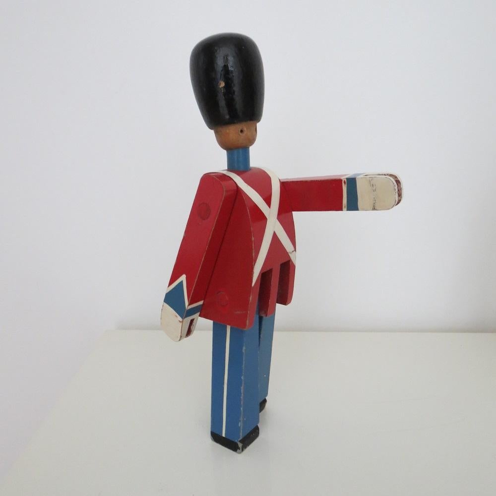 Vintage danese Kay Bojesen Soldato della Guardia Reale Figura 2 disponibili In condizioni buone in vendita a Stow on the Wold, GB