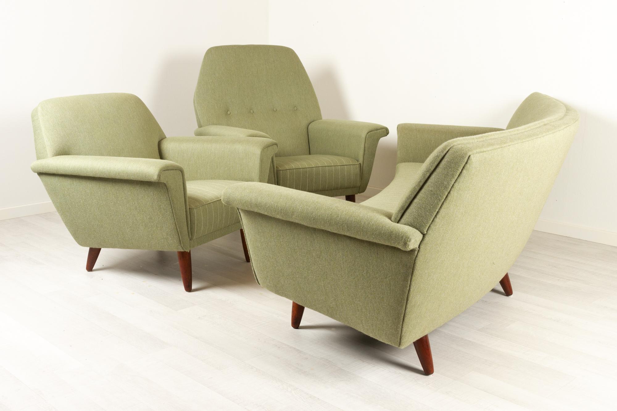 Vintage Danish Living Room Set by G. Thams for Vejen Polstermøbelfabrik, 1960s In Excellent Condition In Asaa, DK