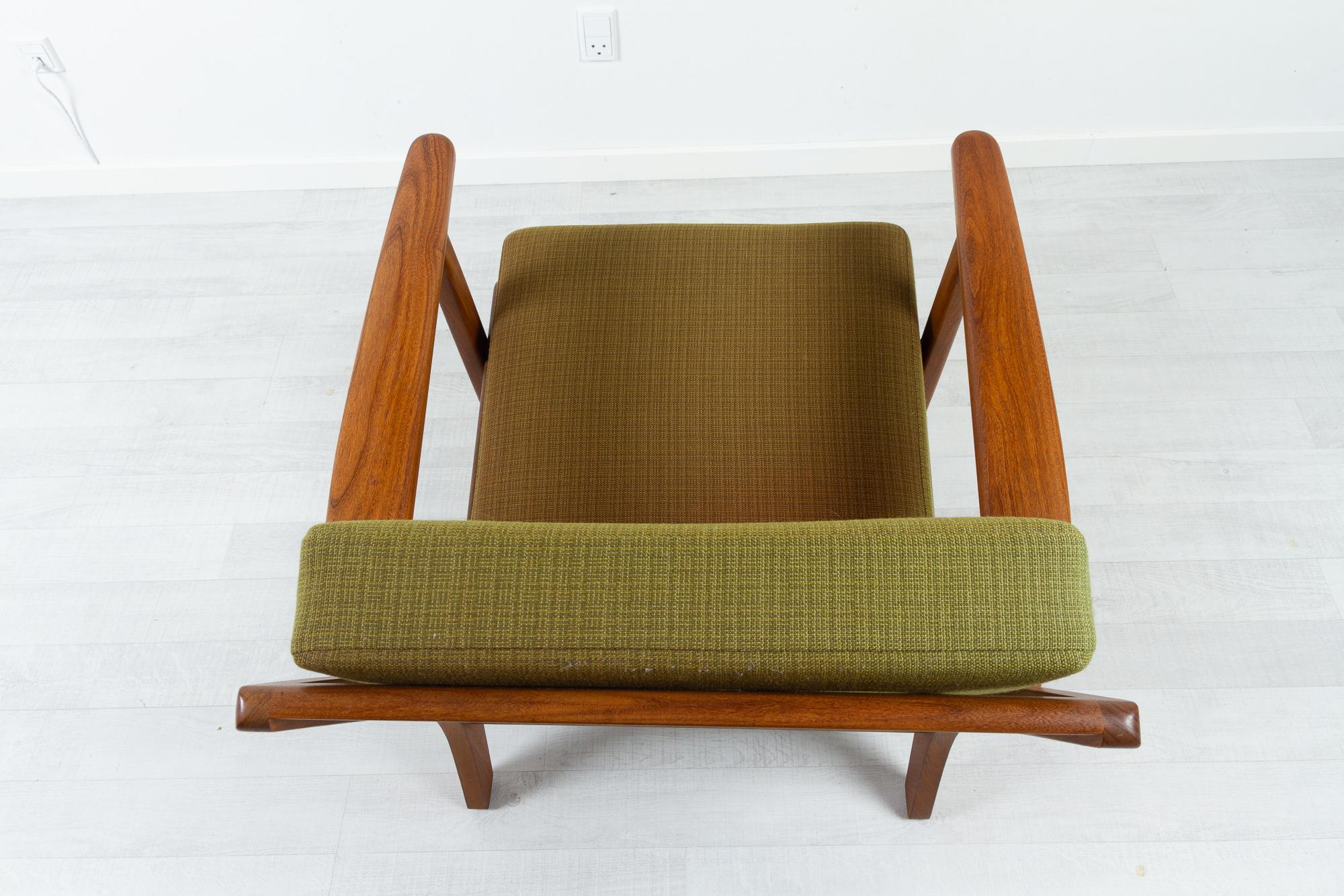 Vintage Danish Lounge Chair by Aage Pedersen for Getama, 1960s For Sale 6